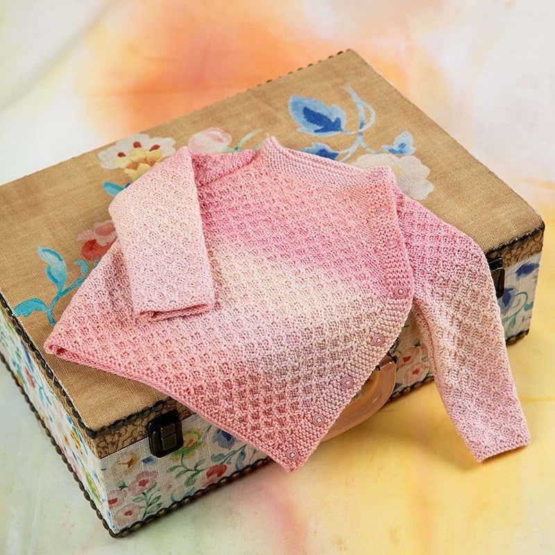 Merino 200 Bébé Color - couleur 509 - modèle 14 PUNTO 35