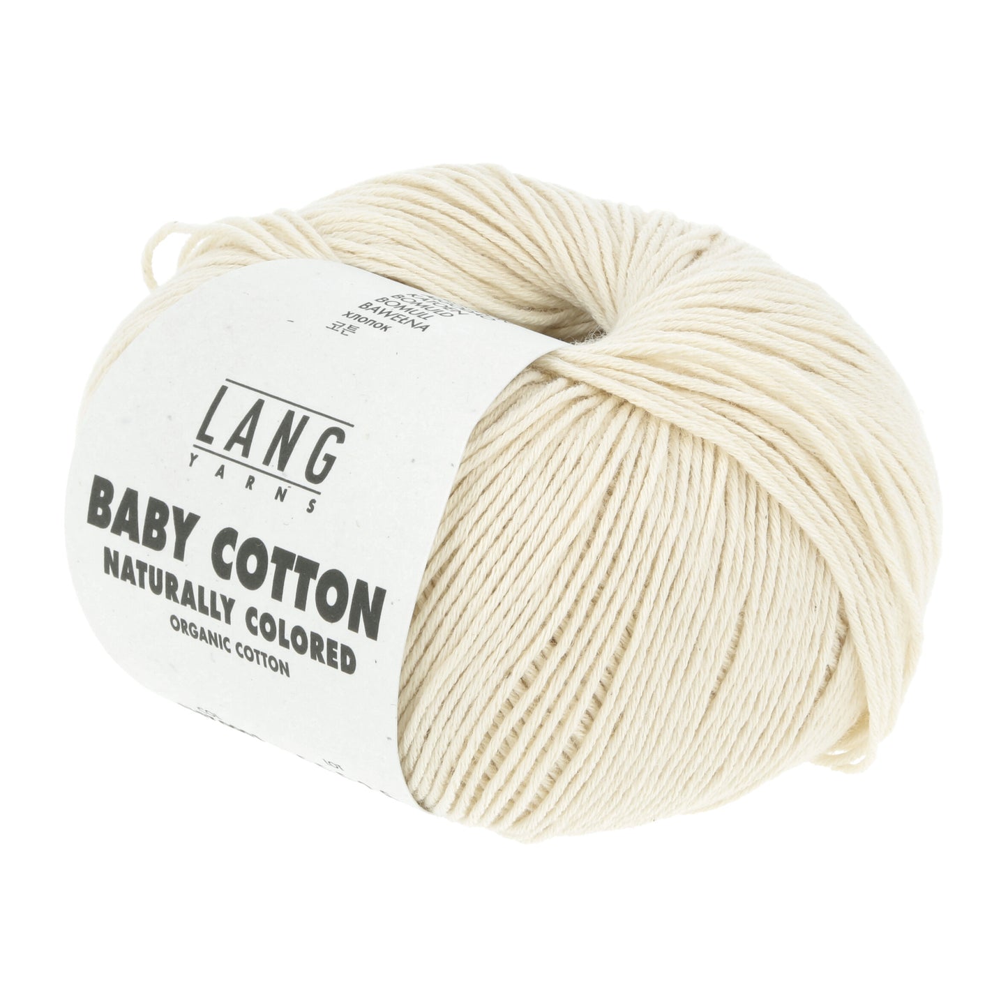 Organic Baby Cotton Thread in Natural Shades