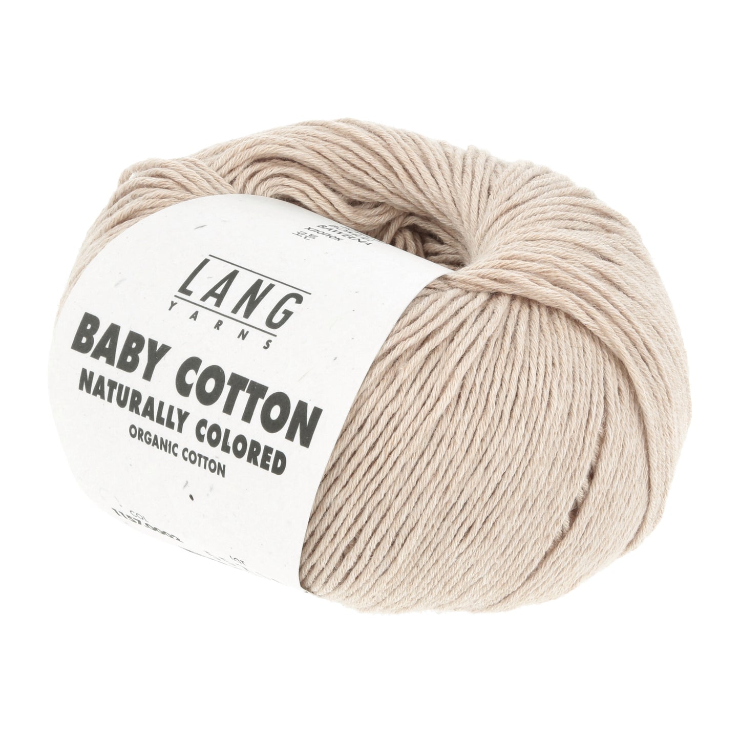 Organic Baby Cotton Thread in Natural Shades