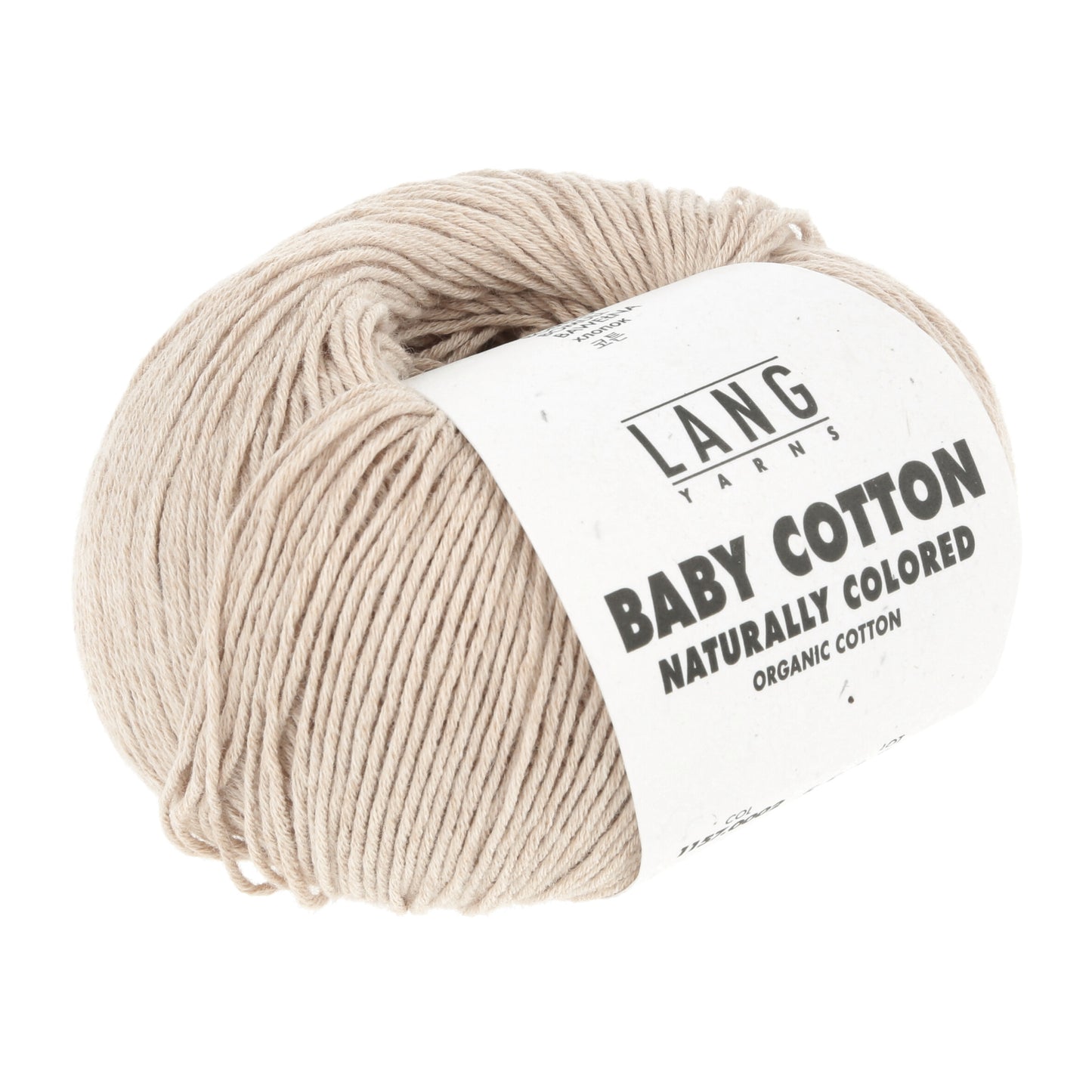 Organic Baby Cotton Thread in Natural Shades