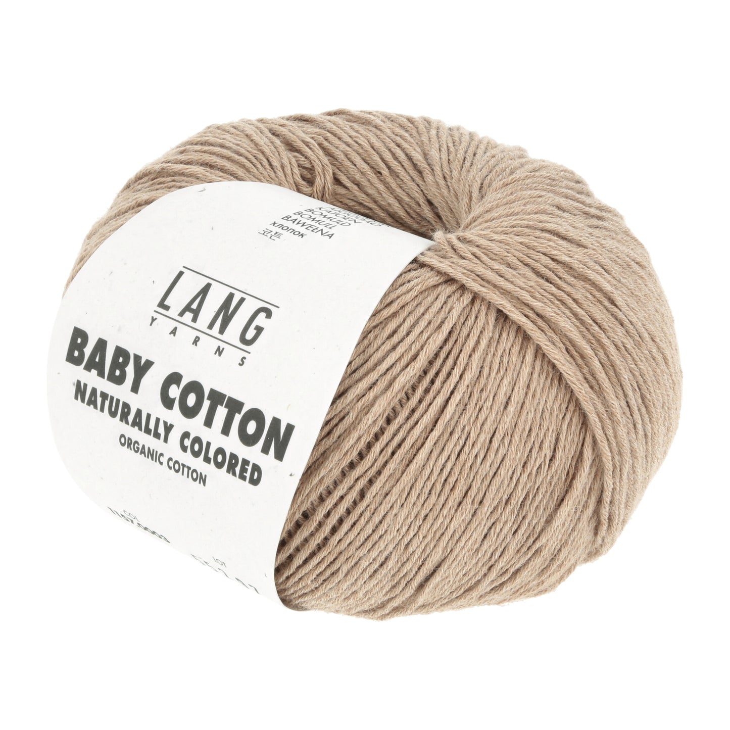 Organic Baby Cotton Thread in Natural Shades