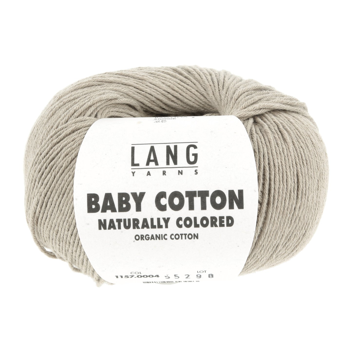 Organic Baby Cotton Thread in Natural Shades