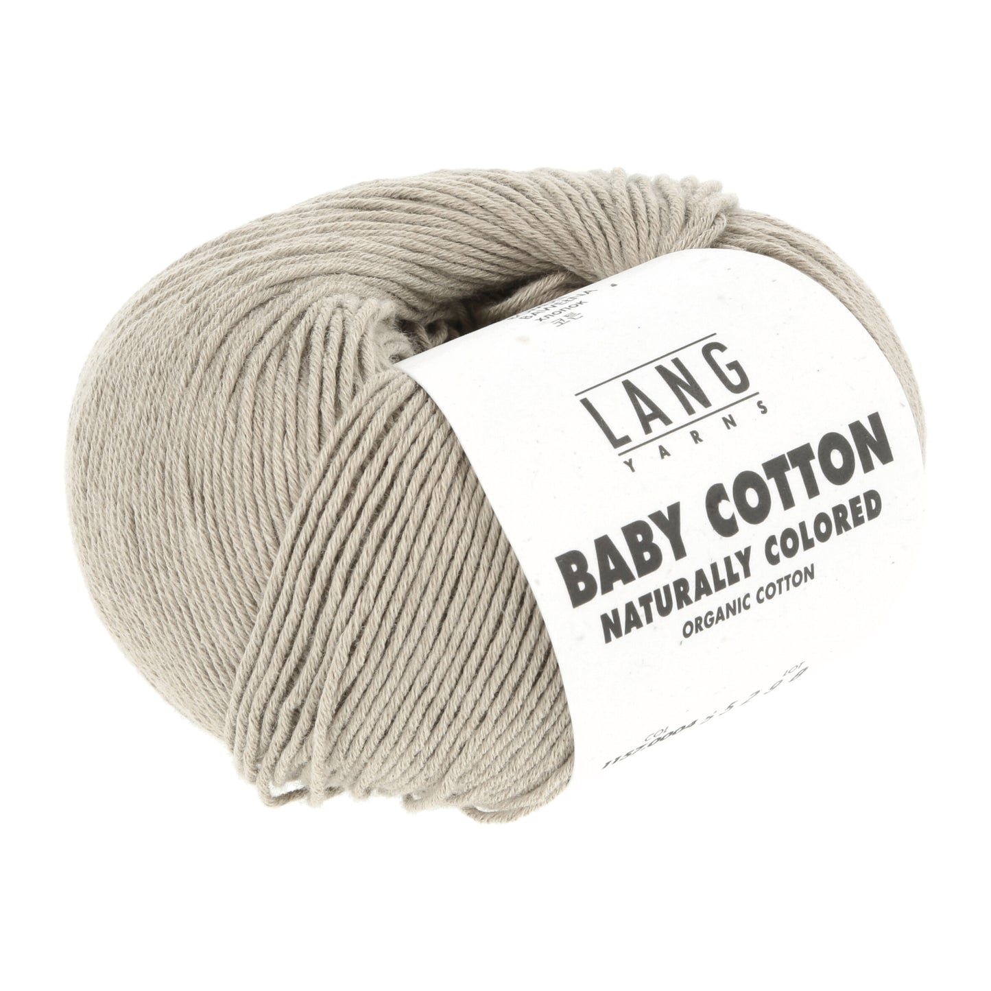 Organic Baby Cotton Thread in Natural Shades