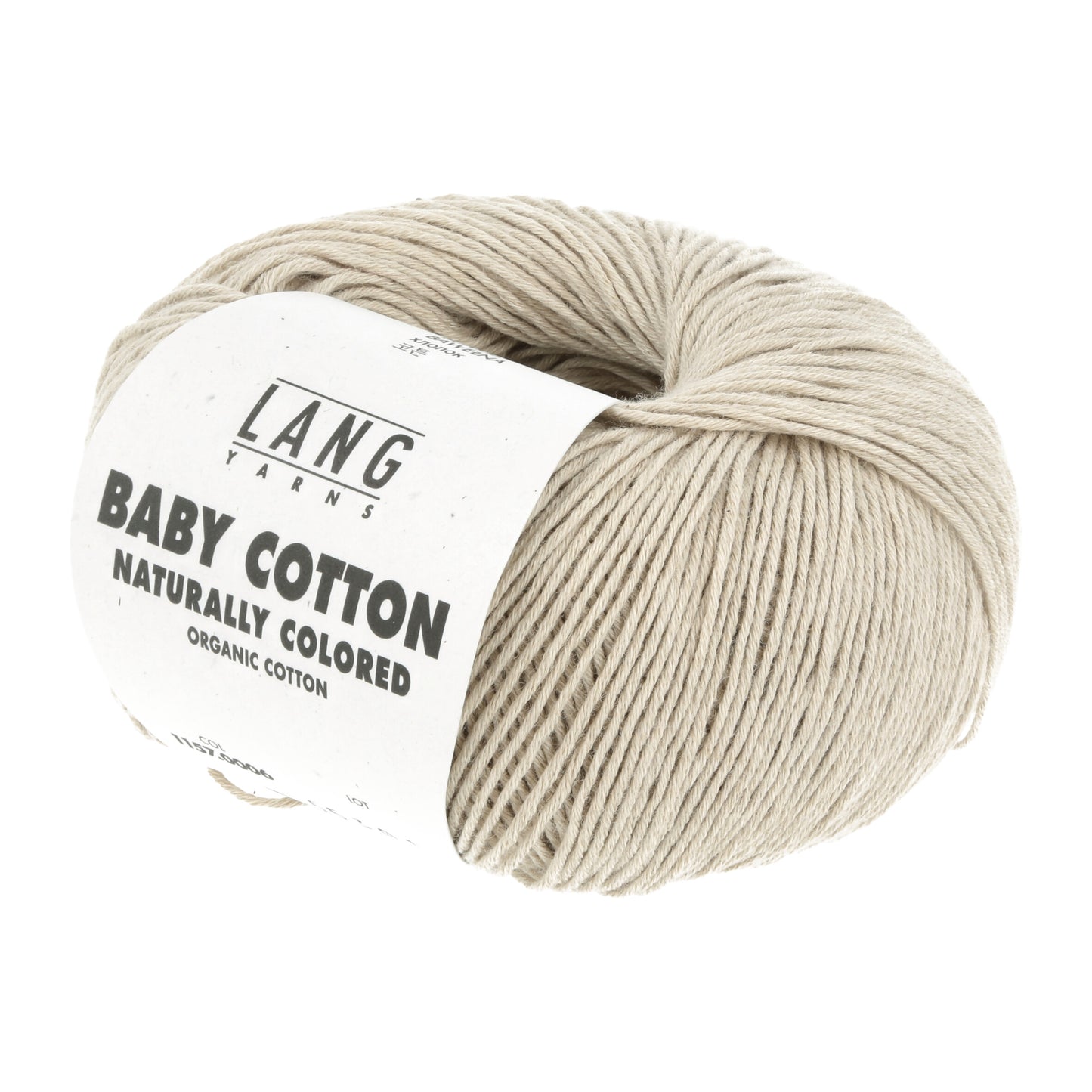 Organic Baby Cotton Thread in Natural Shades