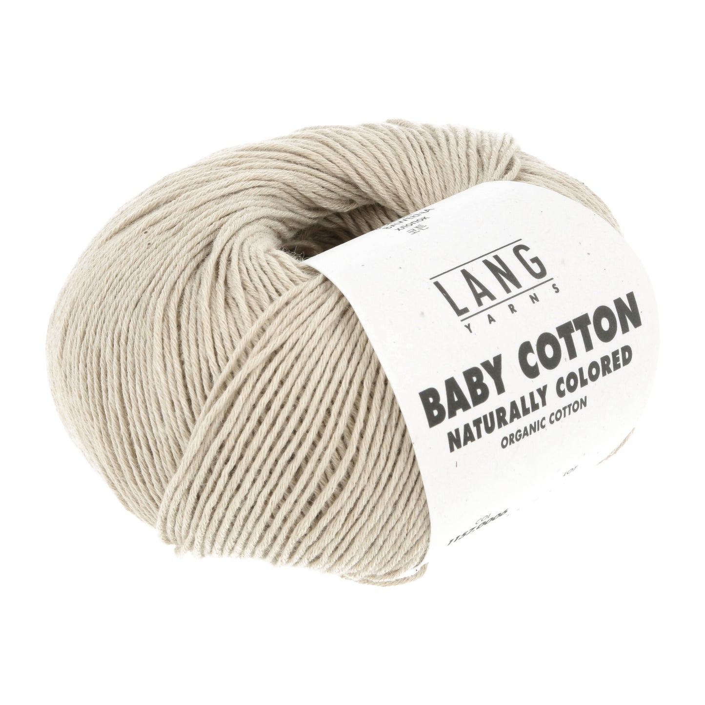 Organic Baby Cotton Thread in Natural Shades