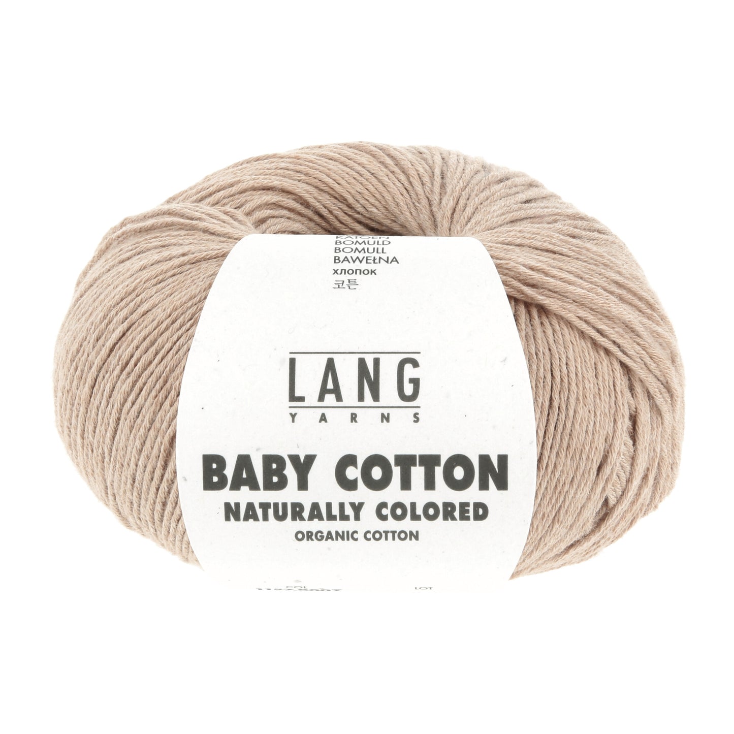 Organic Baby Cotton Thread in Natural Shades
