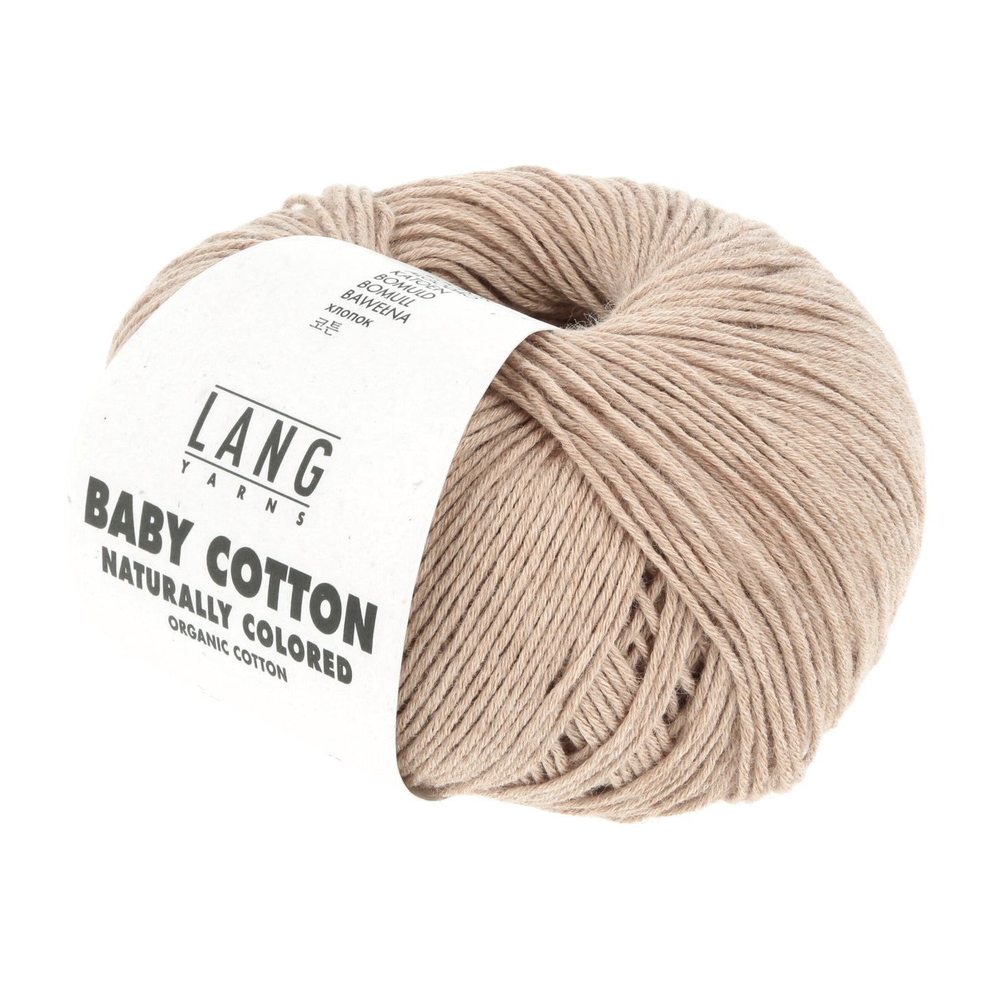 Organic Baby Cotton Thread in Natural Shades