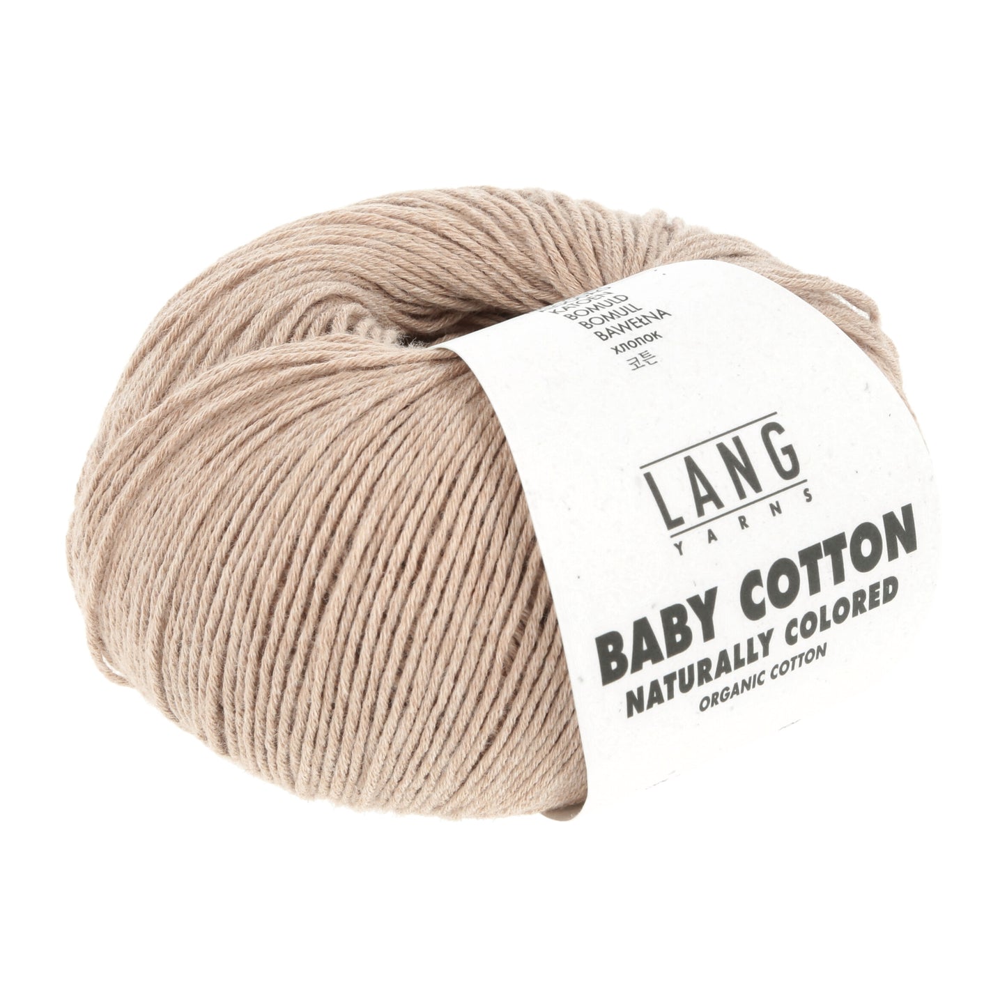 Organic Baby Cotton Thread in Natural Shades