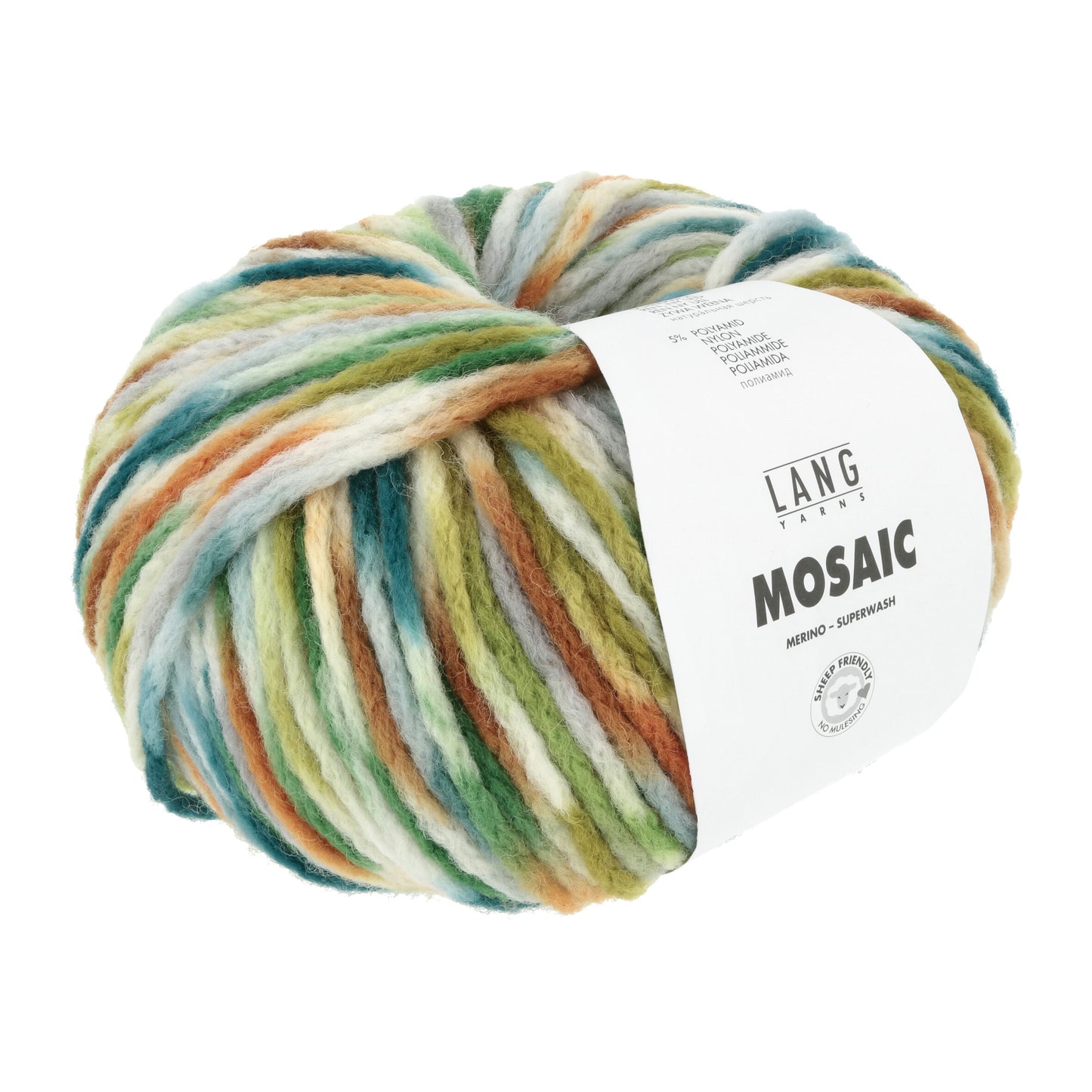 Pure Virgin Wool - MOSAIC by Langyarns