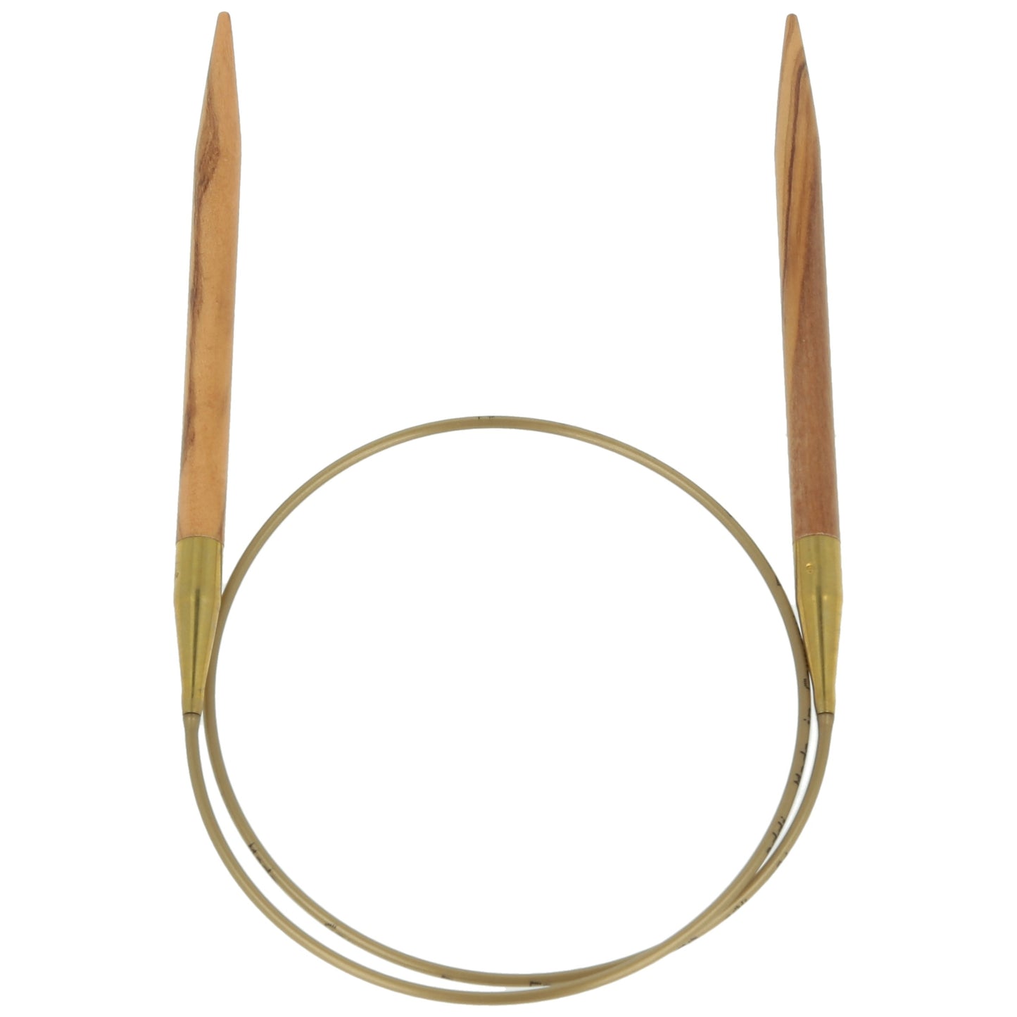 Aiguilles à tricoter circulaires en bois d'olives - addiNature