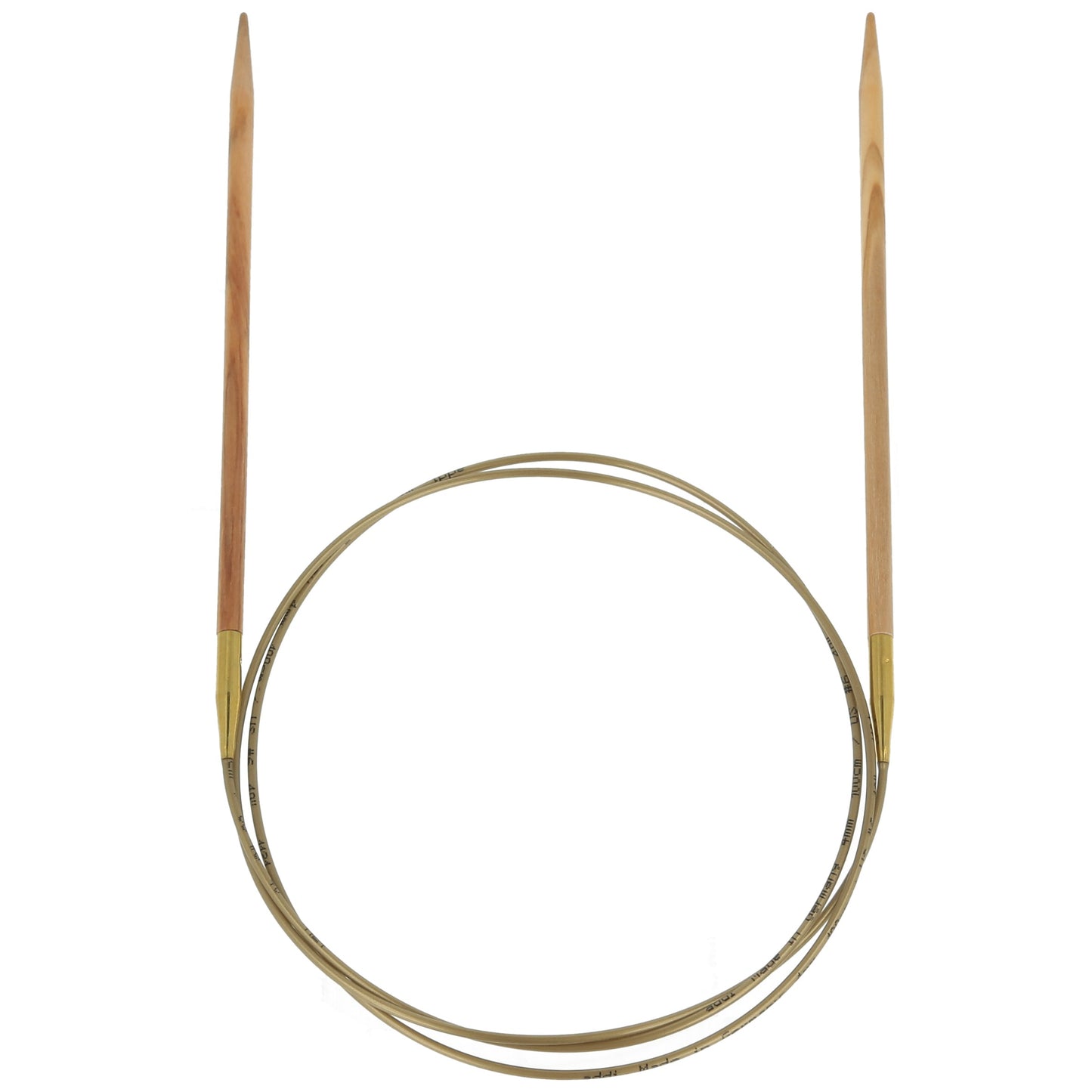 Aiguilles à tricoter circulaires en bois d'olives - addiNature