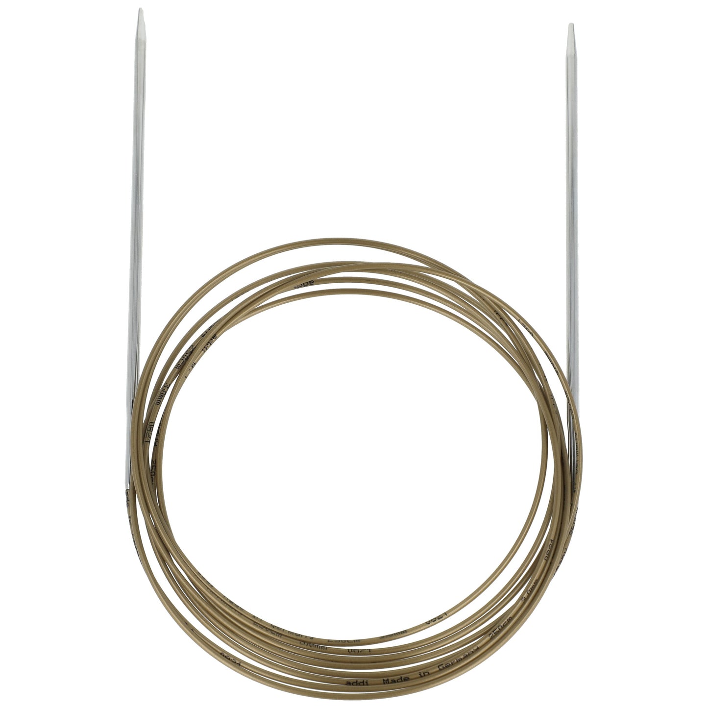 Aiguilles à tricoter circulaires en bronze blanc - addiClassic