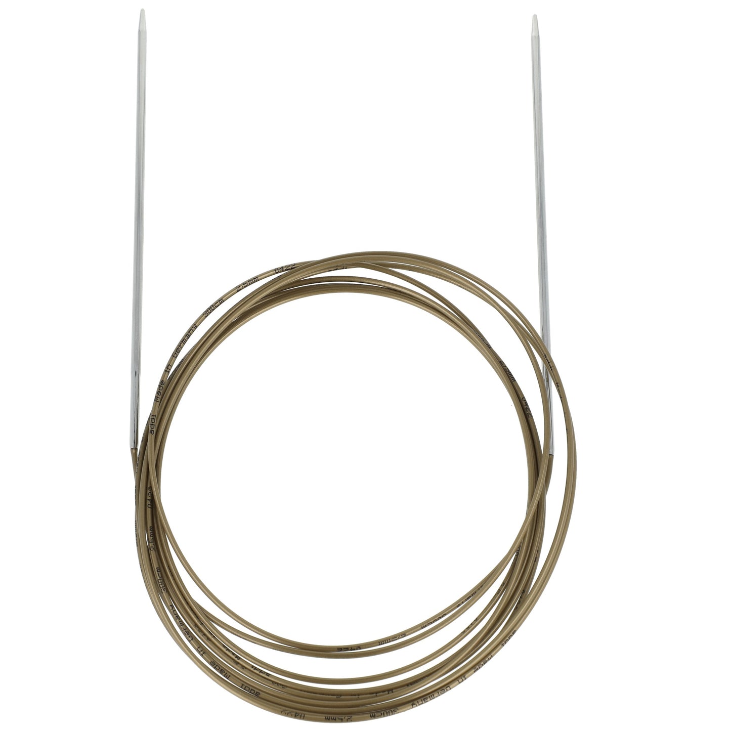 Aiguilles à tricoter circulaires en bronze blanc - addiClassic