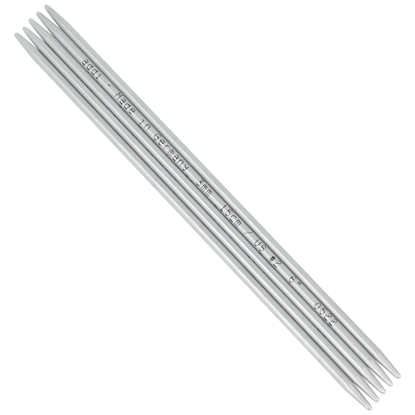 Aiguilles à tricoter doubles pointes en aluminium - addiSock