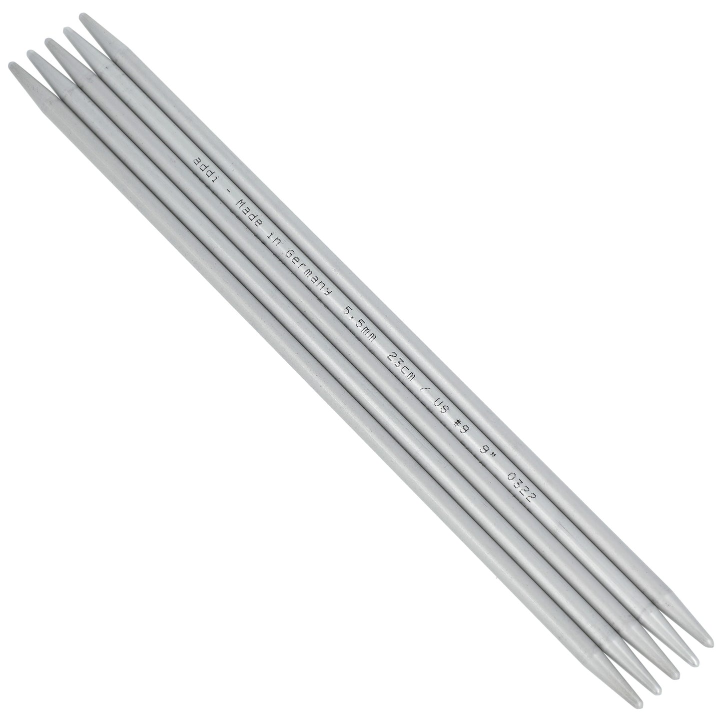 Aiguilles à tricoter doubles pointes en aluminium - addiSock