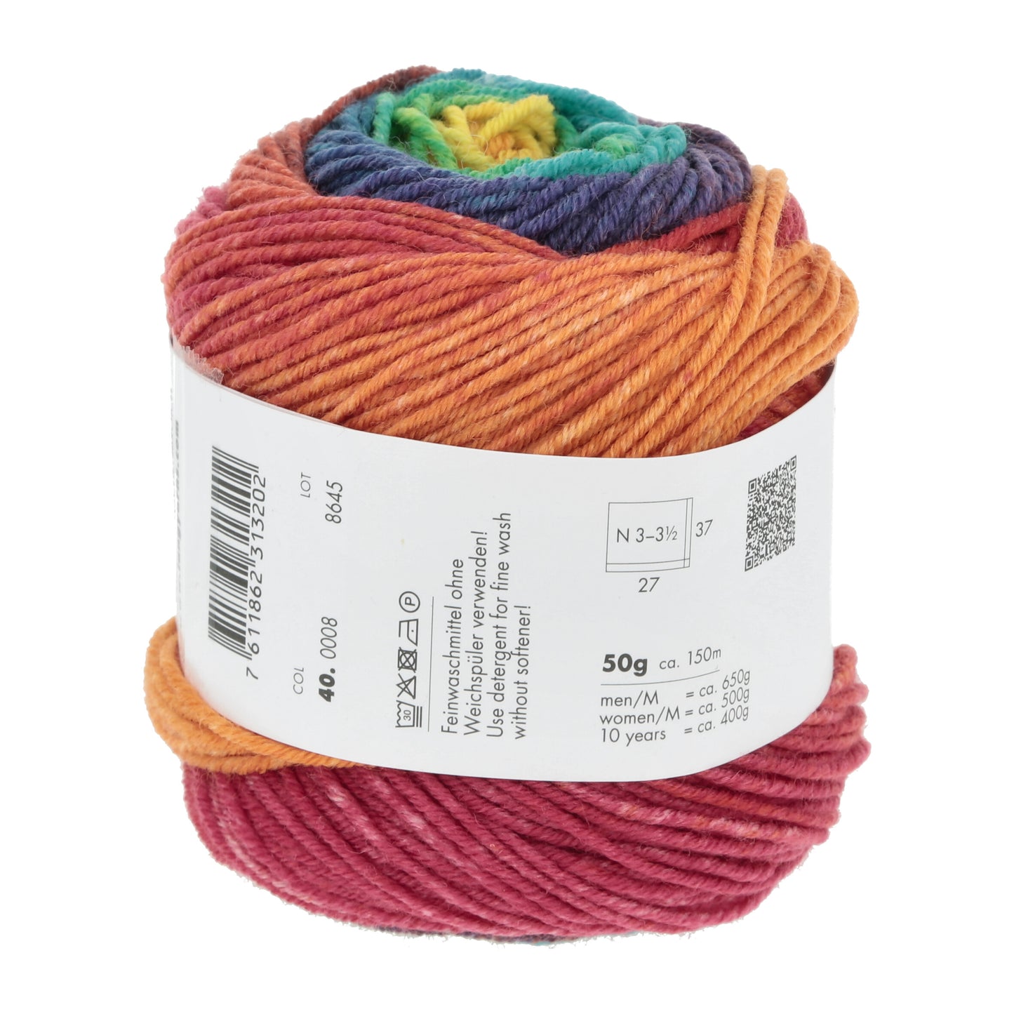 LANGYARNS Luxurious Merino 150 Dégradé Wool Blend