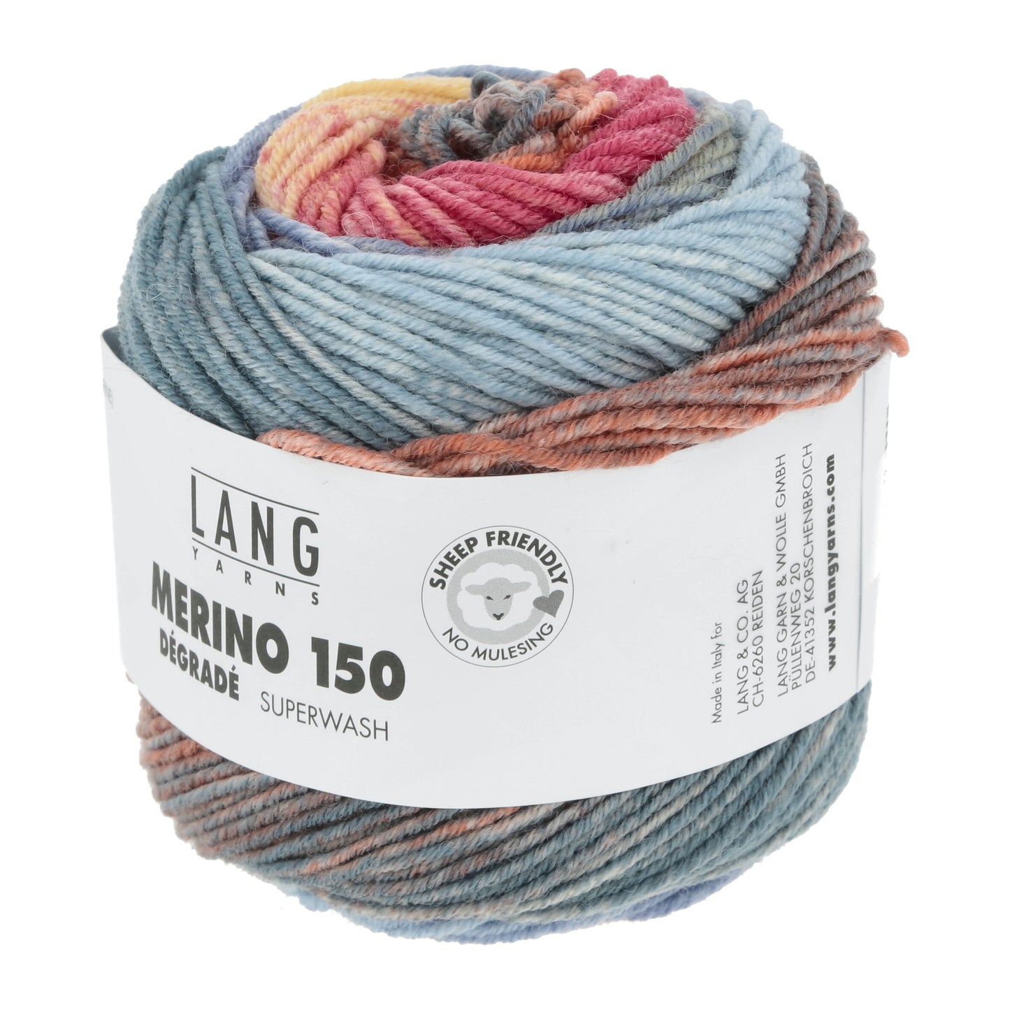 LANGYARNS Luxurious Merino 150 Dégradé Wool Blend