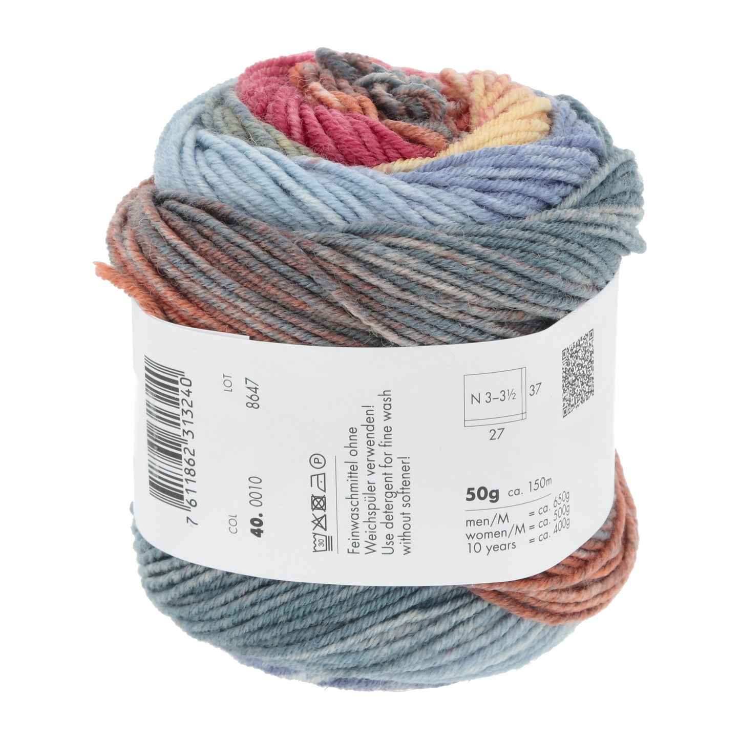 LANGYARNS Luxurious Merino 150 Dégradé Wool Blend