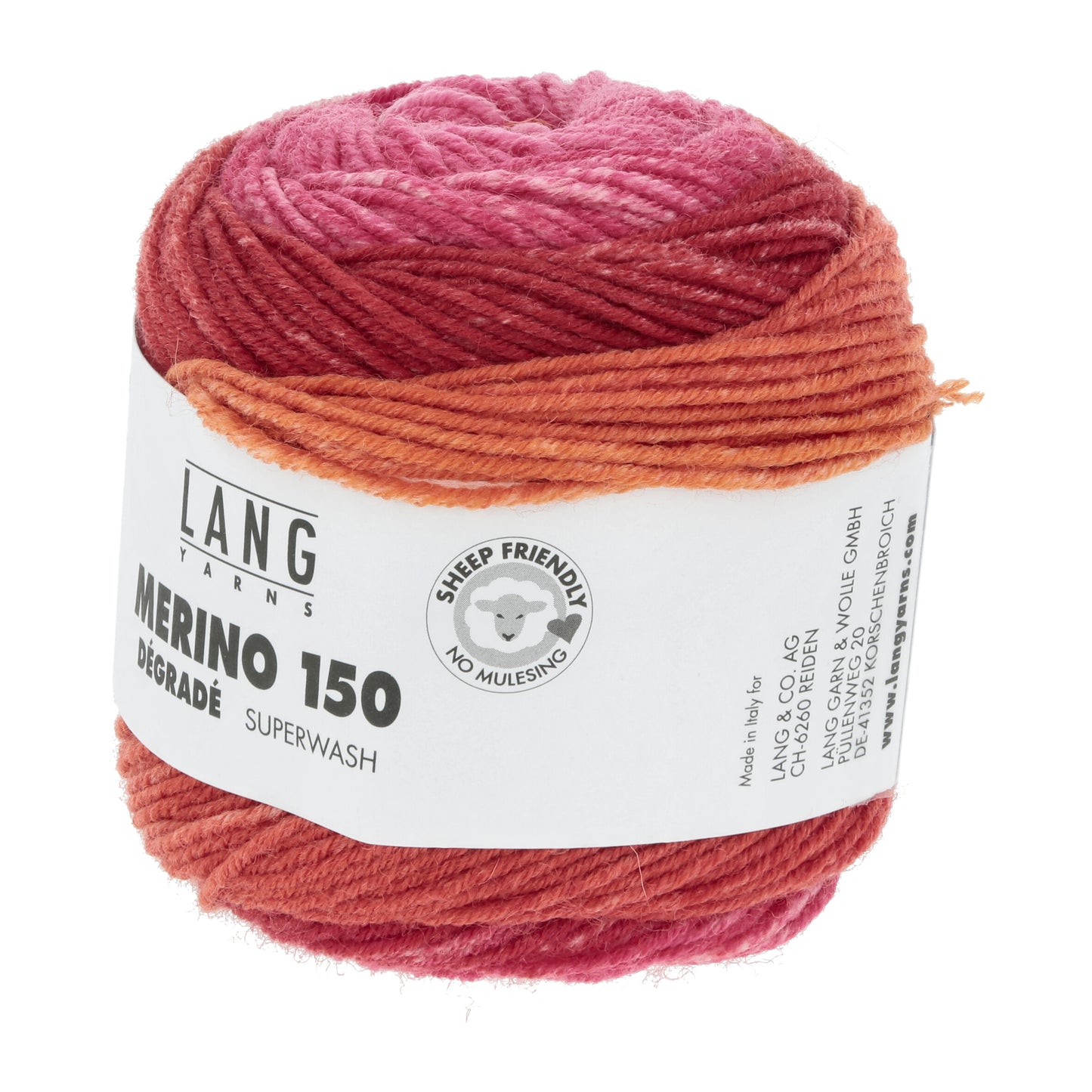 LANGYARNS Luxurious Merino 150 Dégradé Wool Blend