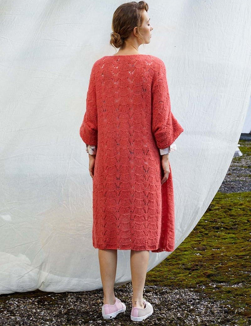 Gilet long - fil Alpaca Superlight - Modèle 36 FAM 272 - dos