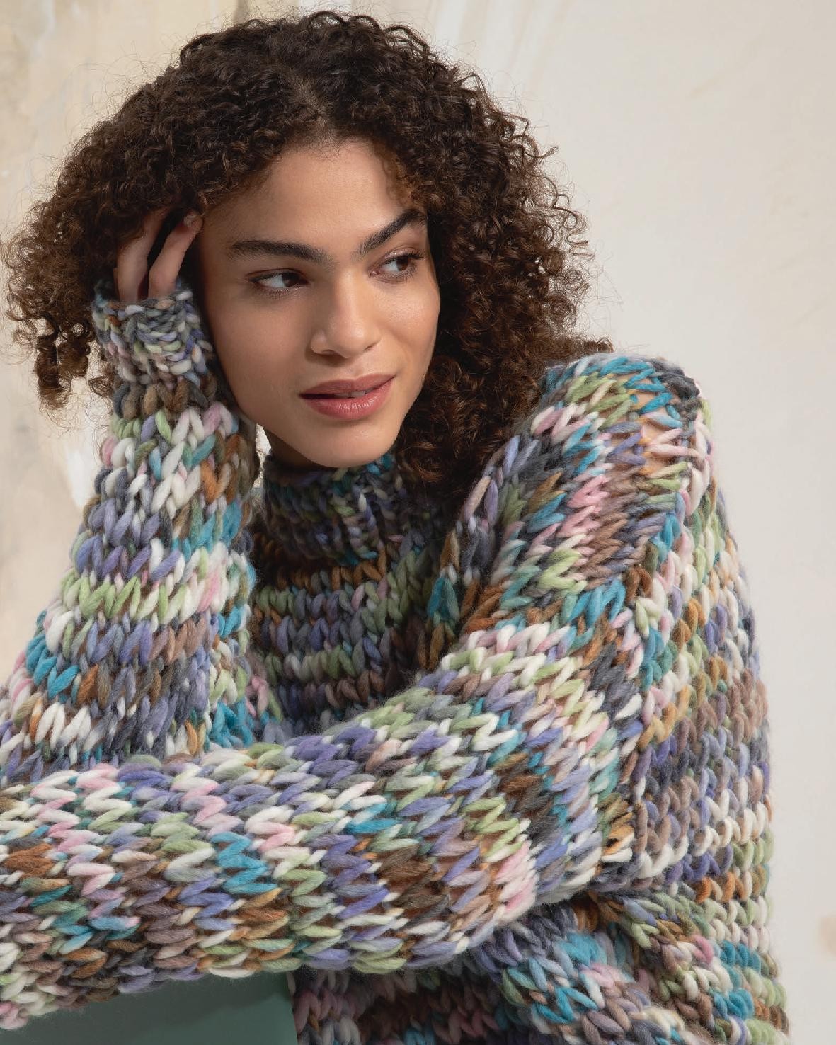PUNTO 42 BOLD - pull oversize (modèle 1)
