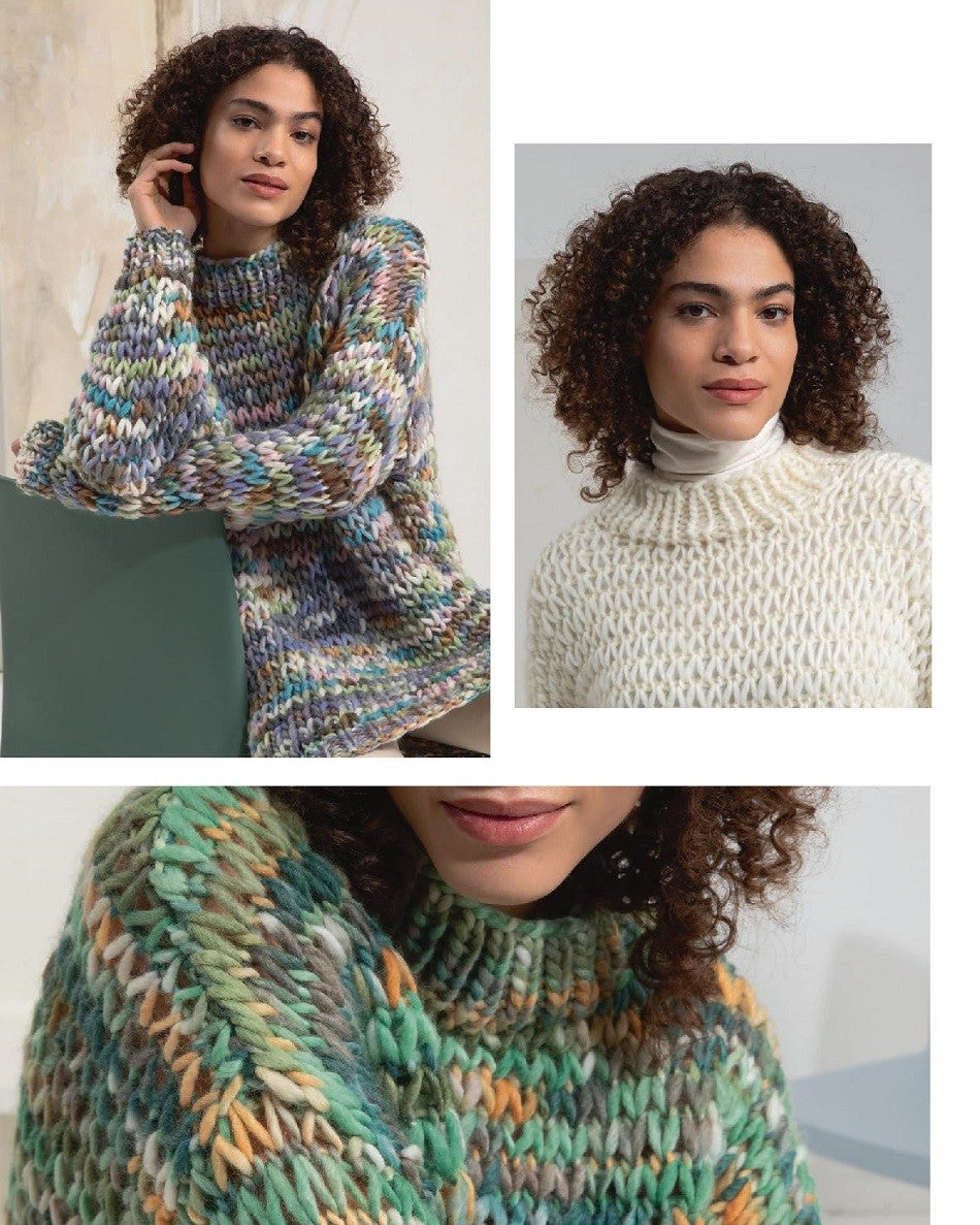 PUNTO 42 BOLD - pull oversize (modèle 1 autres versions)