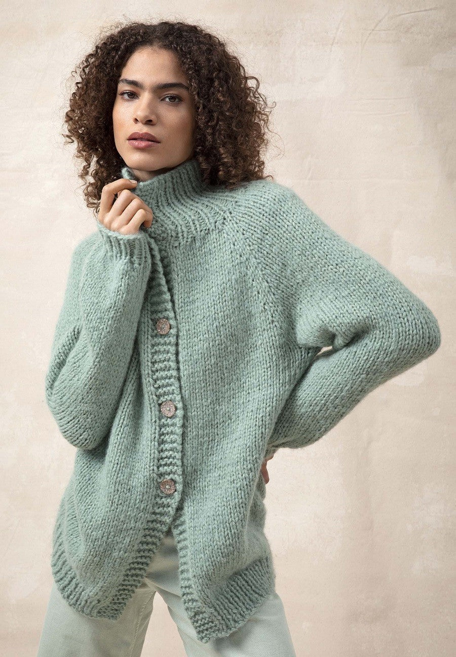 Suri Alpaca - couleur 92 - Modèle 11 PUNTO 48 Top Down