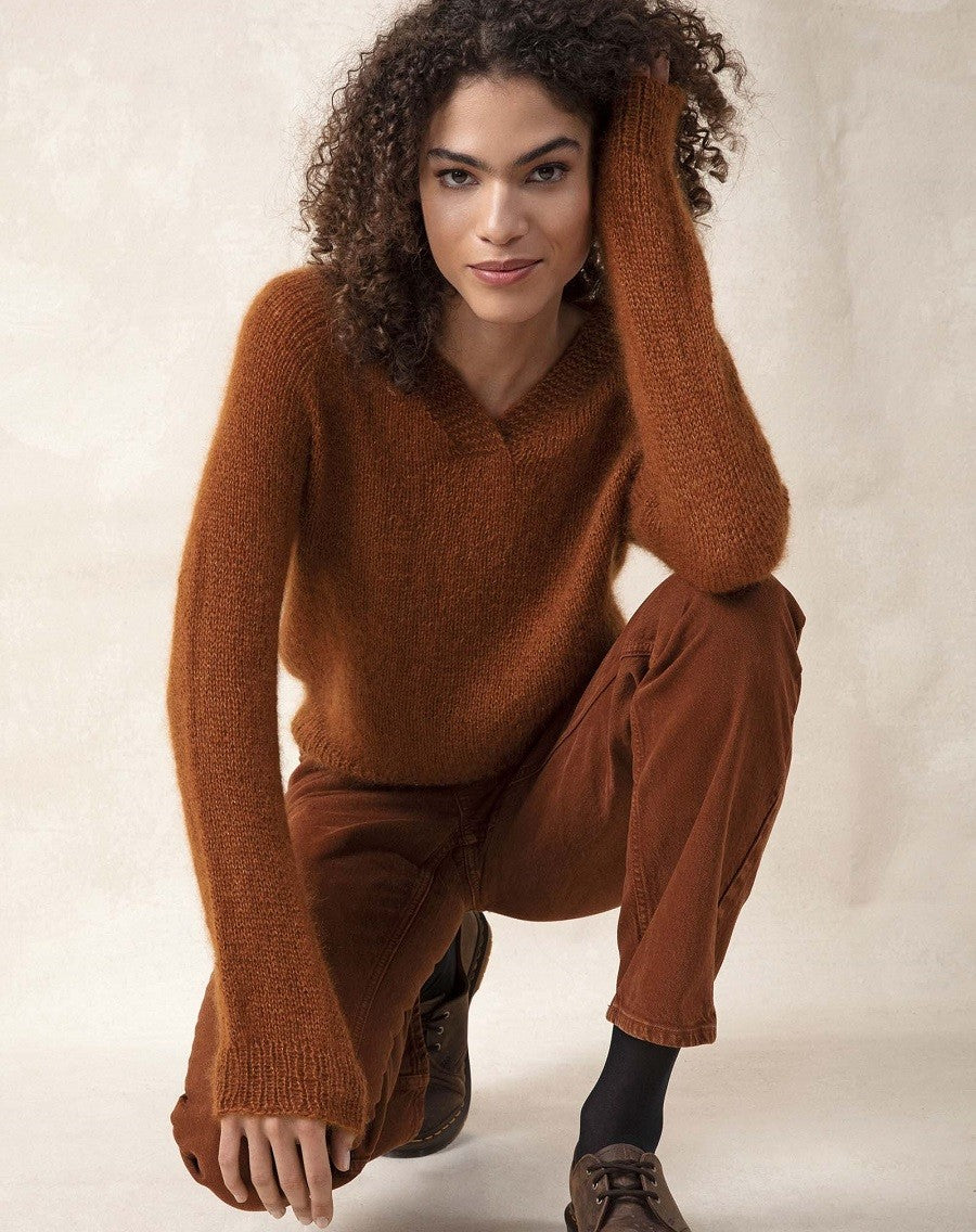 Lace Lamé - couleur 15 - Modèle 5 PUNTO 48 TopDown