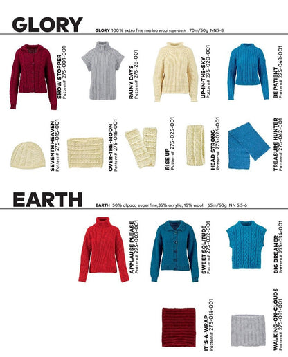 WOOLADDICTS 9 - modèles Glory & Earth