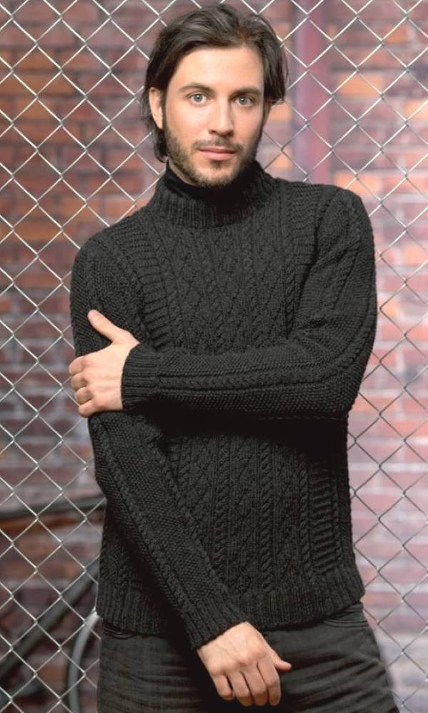 Pull Homme - Merino120 Coul5 - 15/16/17/18 Pel (S/M/L/XL)