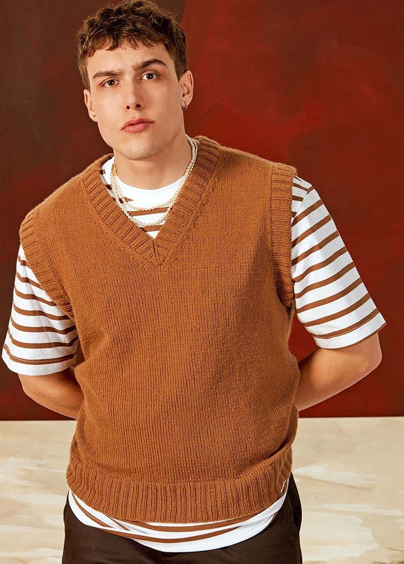 Cashmere Premium - couleur 0139 - modèle 6 PUNTO 44 MEN