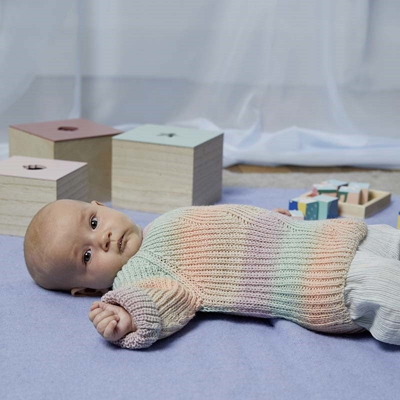 Merino 200 Bébé Color - couleur 355 - modèle 3 PUNTO 24