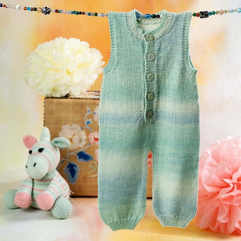 Merino 200 Bébé Color - couleur 392 - modèle 4 PUNTO 35