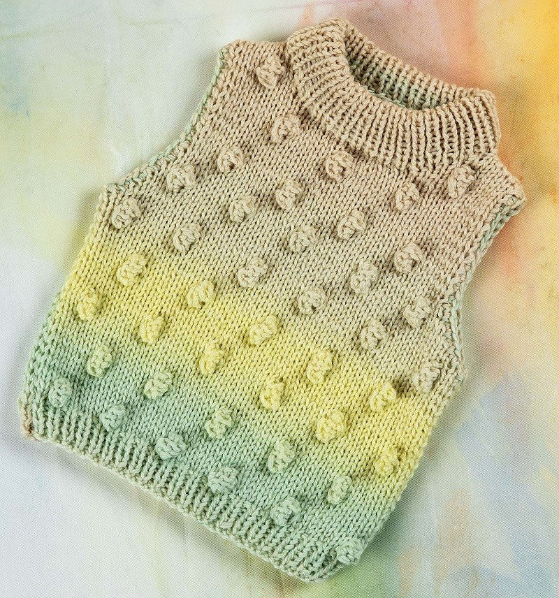 Merino 200 Bébé Color - couleur 416 - modèle 10 PUNTO 35