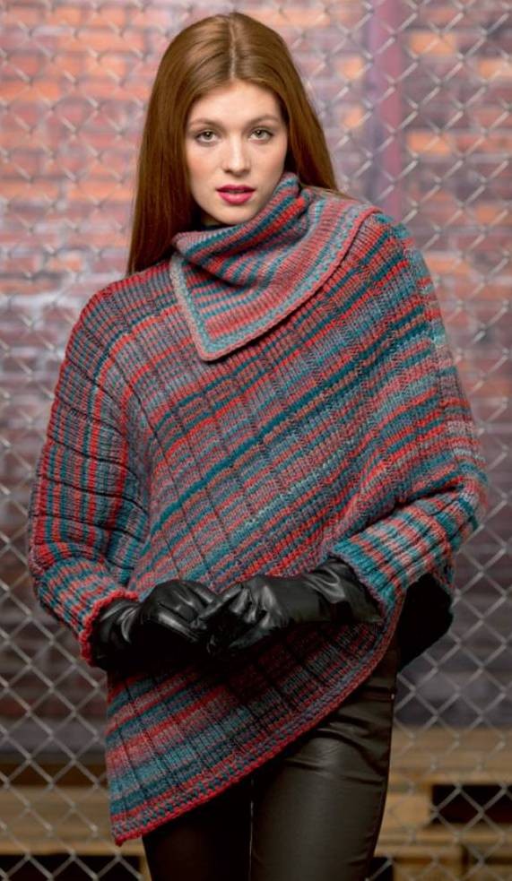 Poncho - Minerva Coul 88 - 14/16 Pel (S-M/L-XL)