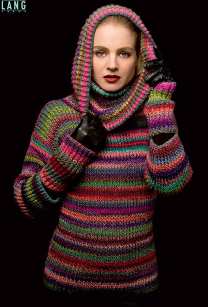 Pull capuche - Mille Colori 53 - 15/16/17 Pel (S-M/L/XL)