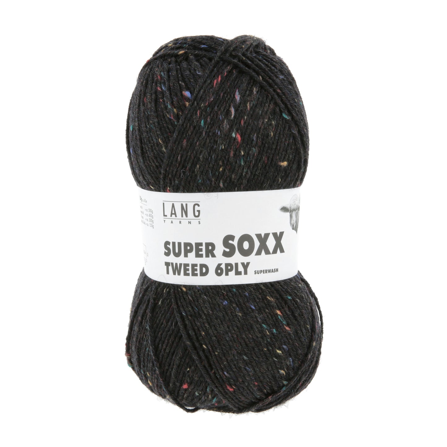 Premium Tweed SUPER SOXX 6-Ply Yarn