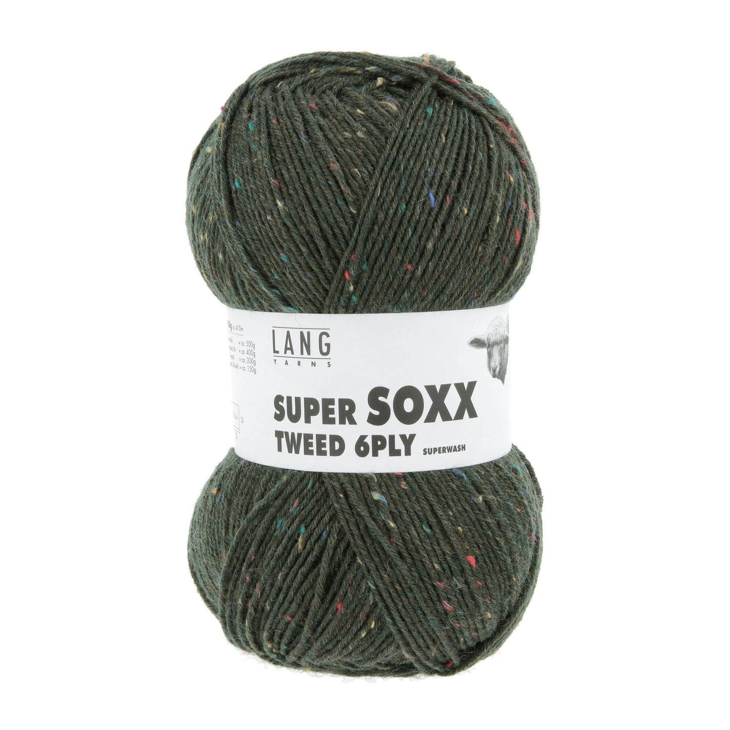 Premium Tweed SUPER SOXX 6-Ply Yarn