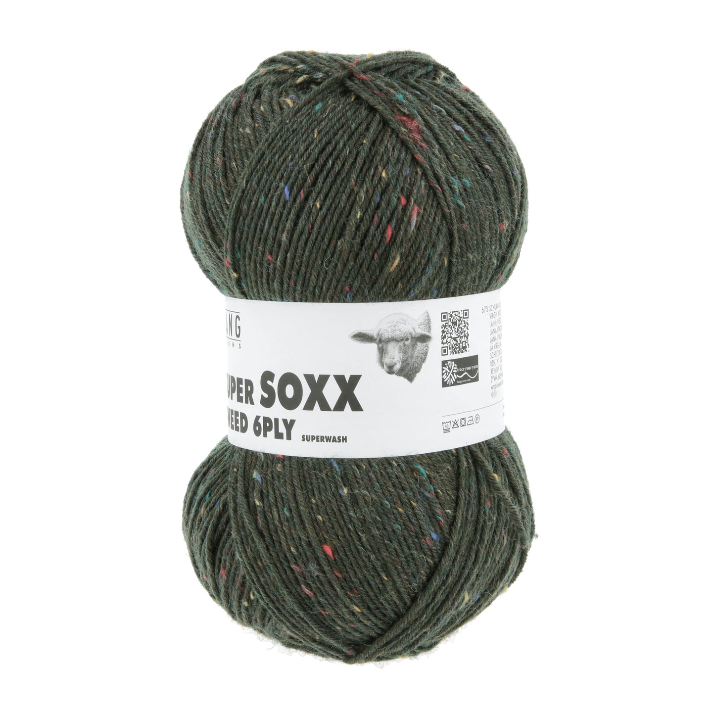 Premium Tweed SUPER SOXX 6-Ply Yarn