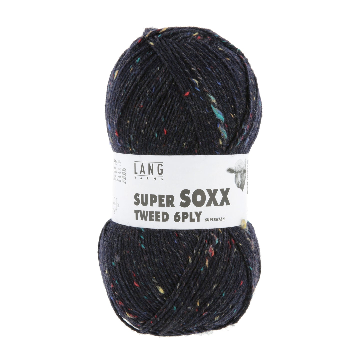 Premium Tweed SUPER SOXX 6-Ply Yarn