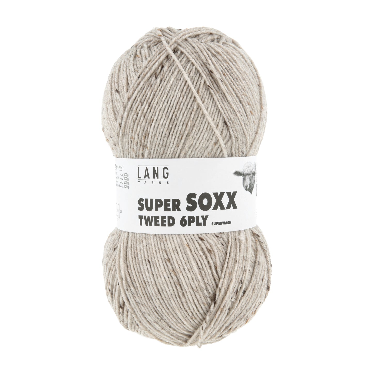 Premium Tweed SUPER SOXX 6-Ply Yarn