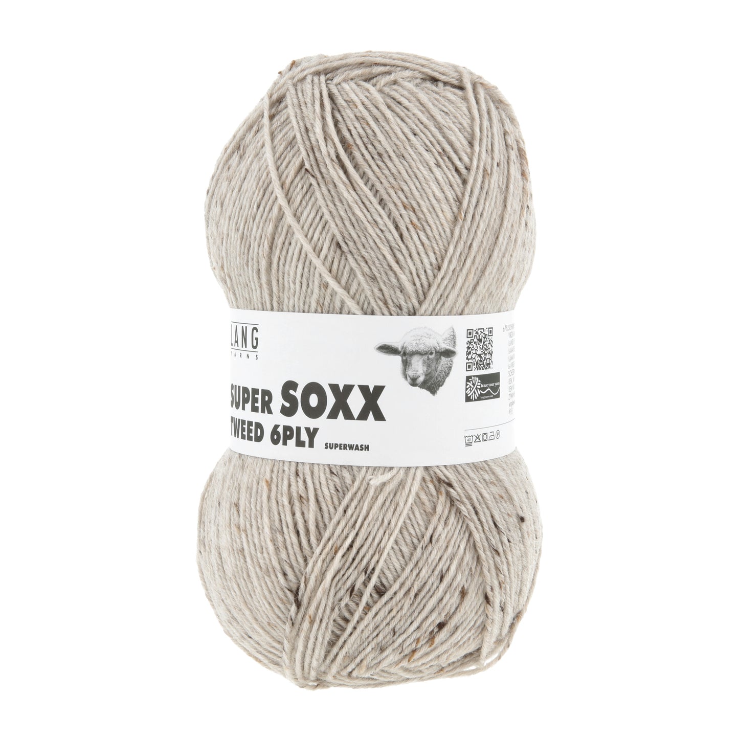 Premium Tweed SUPER SOXX 6-Ply Yarn