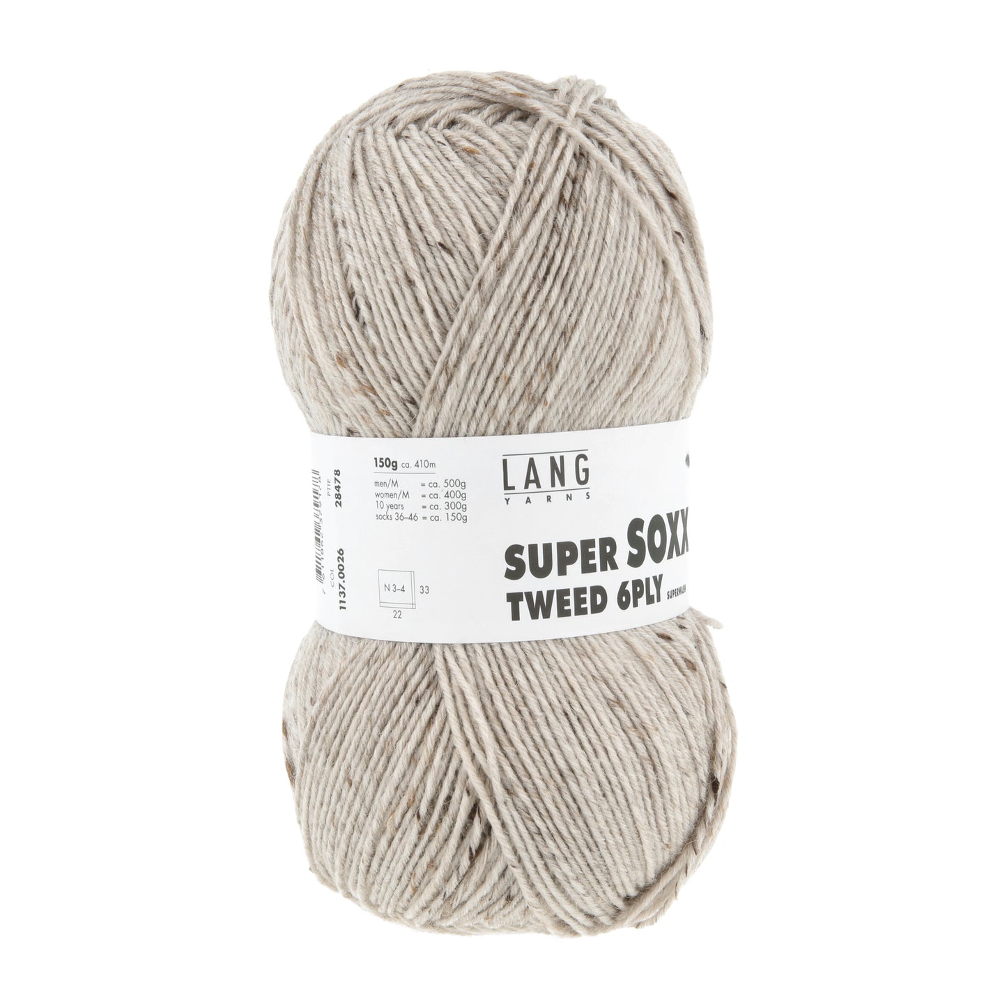 Premium Tweed SUPER SOXX 6-Ply Yarn