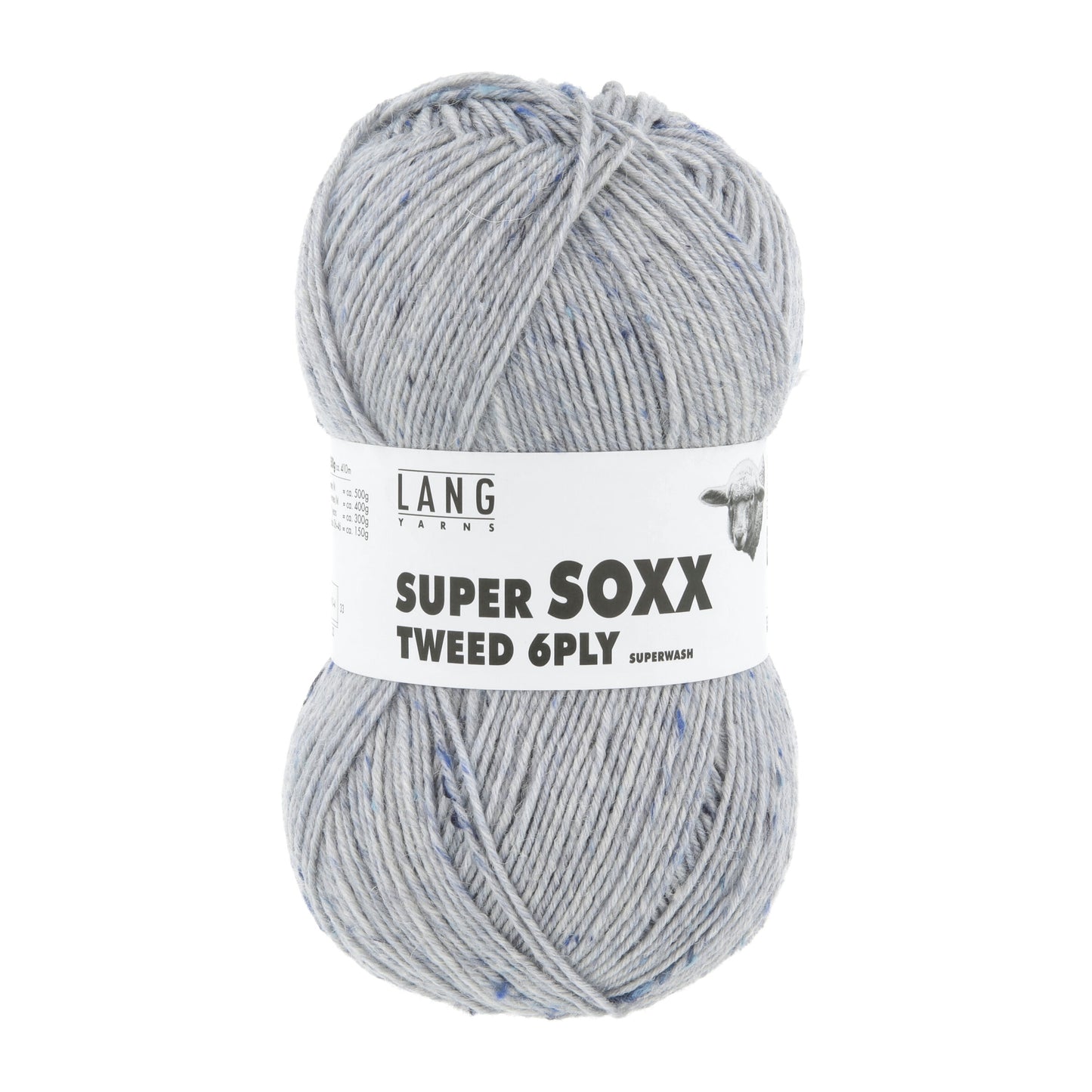 Premium Tweed SUPER SOXX 6-Ply Yarn