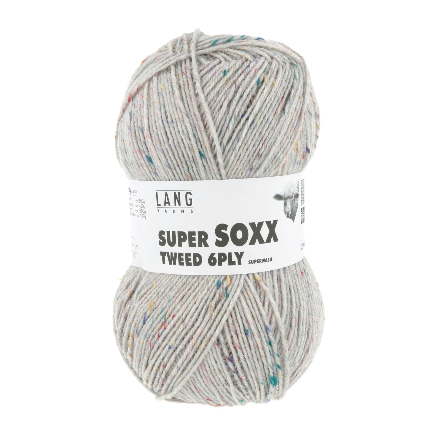 Premium Tweed SUPER SOXX 6-Ply Yarn