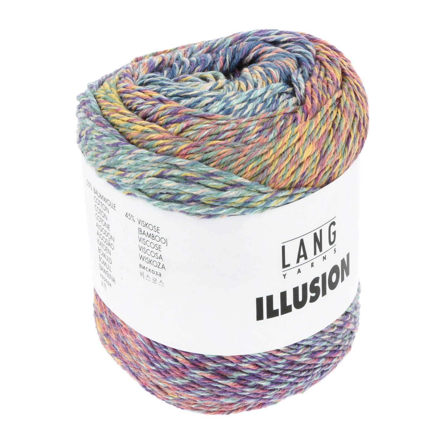 "Illusion" Cotton and Viscose Blend Yarn