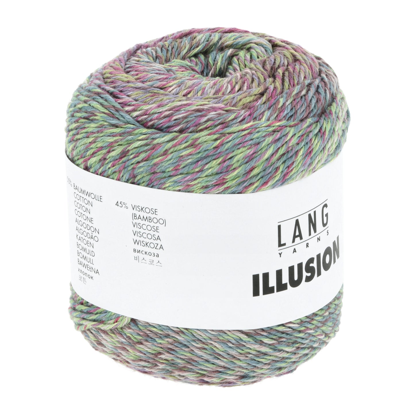 "Illusion" Cotton and Viscose Blend Yarn