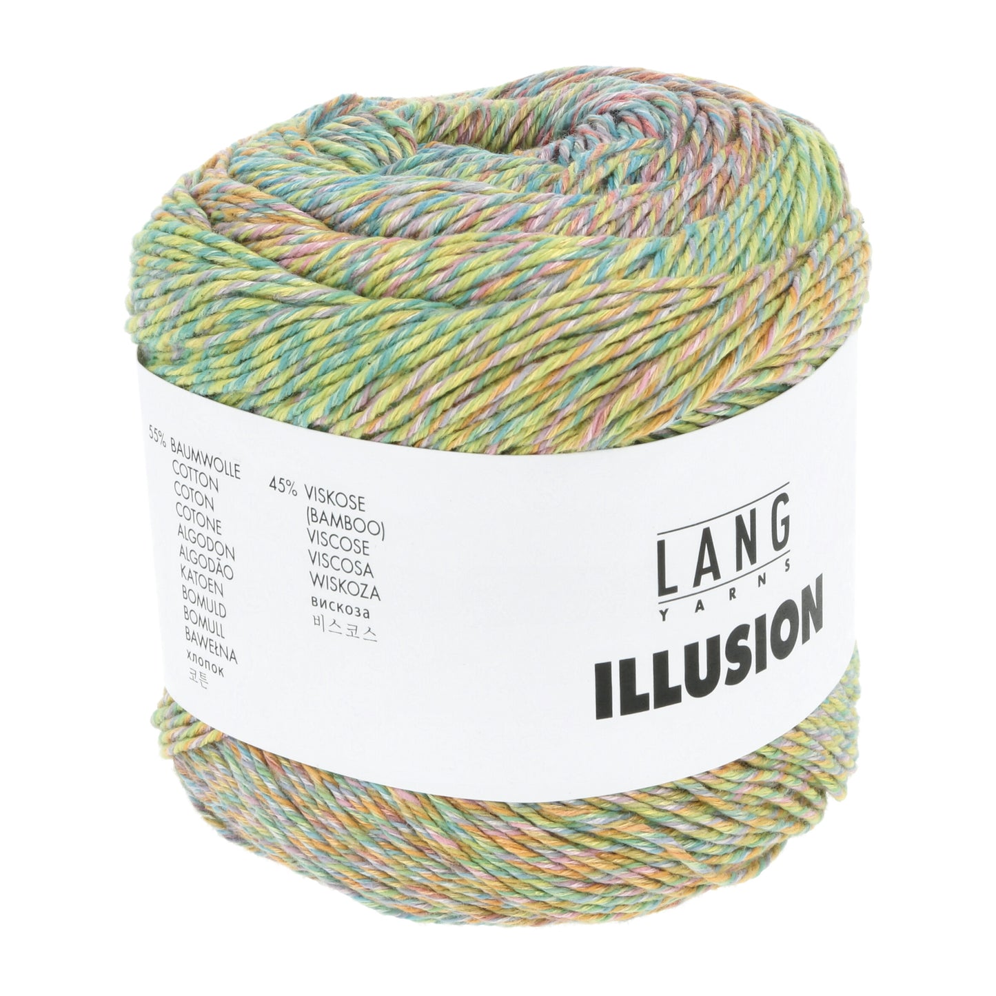 "Illusion" Cotton and Viscose Blend Yarn
