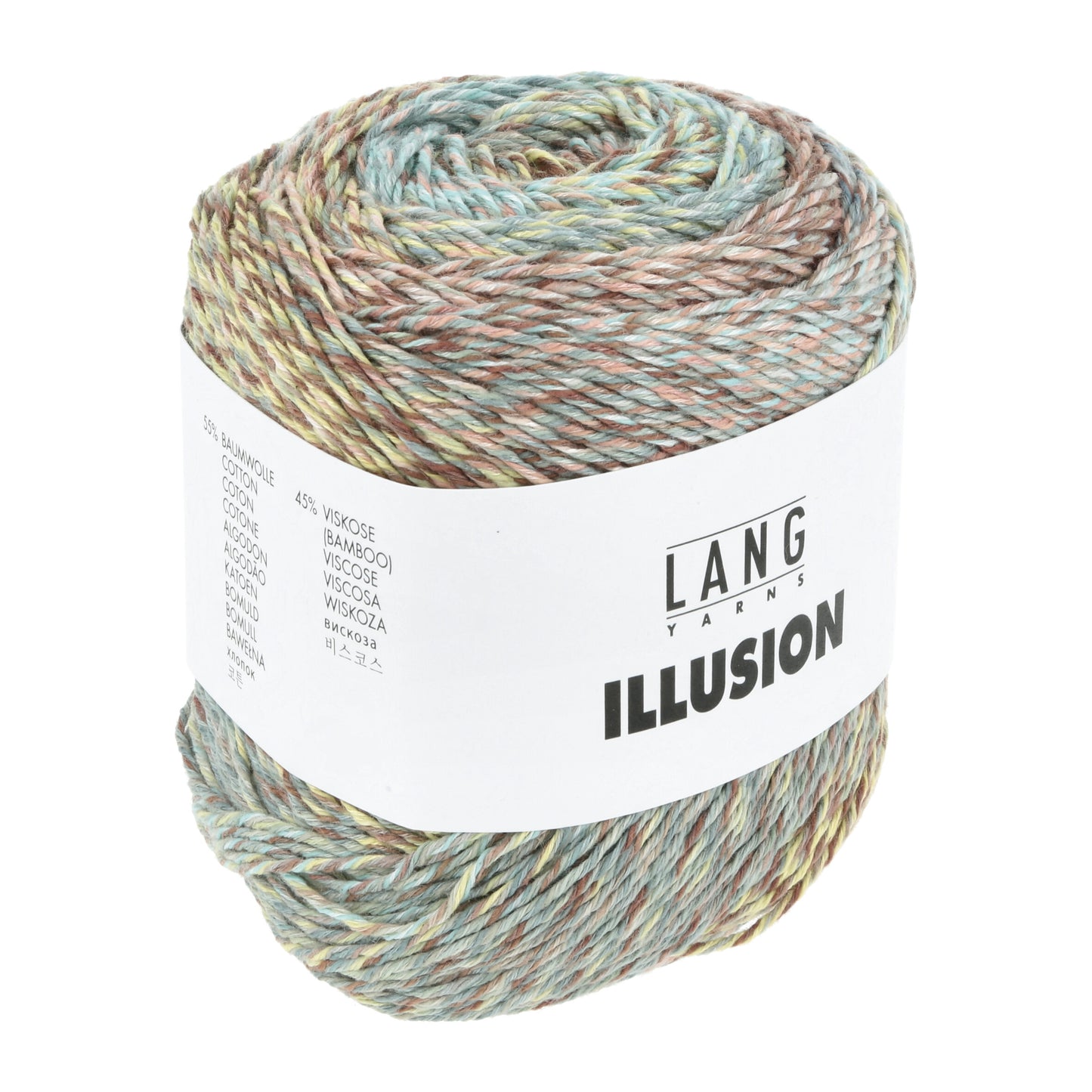 "Illusion" Cotton and Viscose Blend Yarn