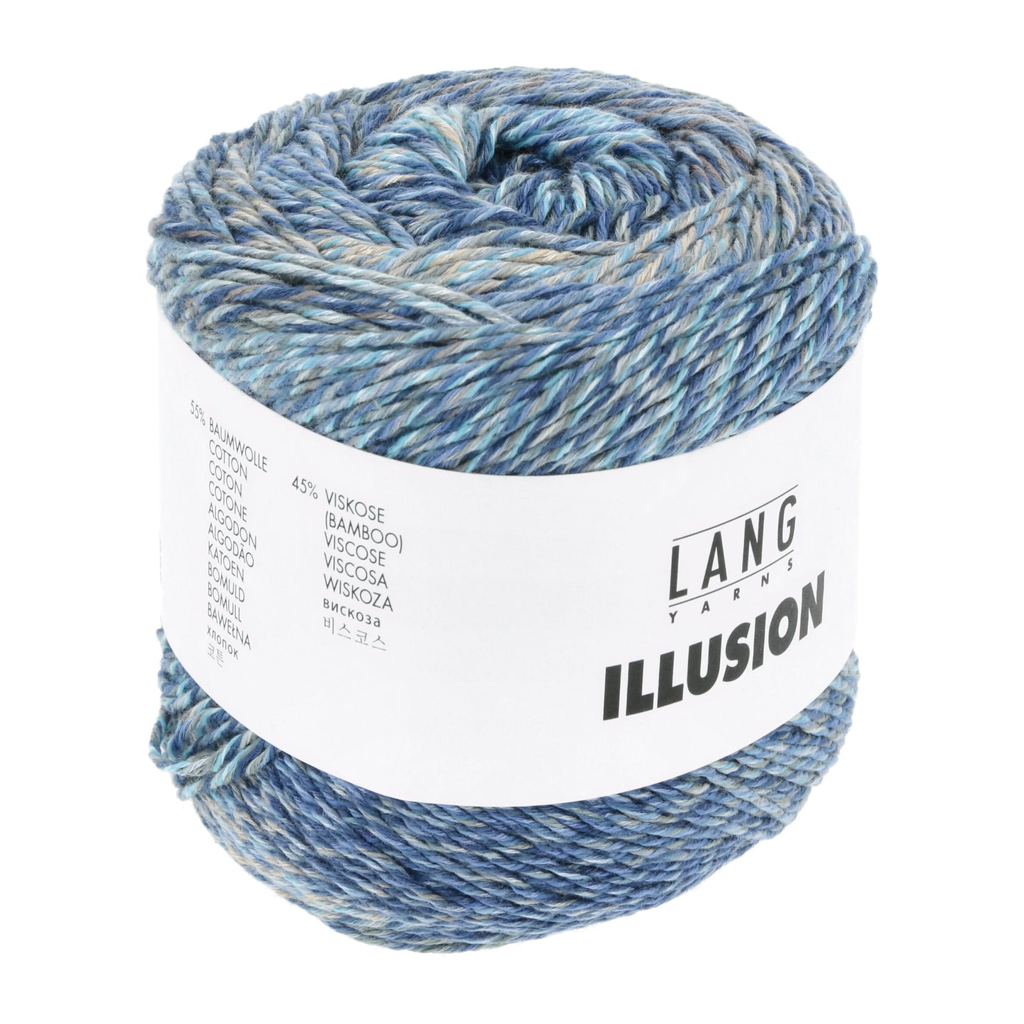 "Illusion" Cotton and Viscose Blend Yarn